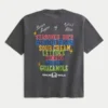 Hollister x Taco Bell Tricou grafic boxy, gros Hollister x Taco Bell Tricou grafic boxy, gros