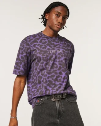 Hollister x Taco Bell Tricou grafic Boxy Heavyweight Shine Hollister x Taco Bell Tricou grafic Boxy Heavyweight Shine