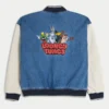Jacheta din denim cu imprimeu Looney Tunes Jacheta din denim cu imprimeu Looney Tunes
