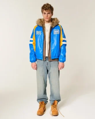 Jacheta din piele artificială UCLA Bruins Graphic Jacheta din piele artificială UCLA Bruins Graphic