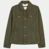 Jacheta militară din twill Y2K Jacheta militară din twill Y2K
