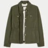 Jacheta militară din twill Y2K Jacheta militară din twill Y2K