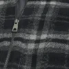Jacheta skater cu glugă din flanelă în carouri Jacheta skater cu glugă din flanelă în carouri