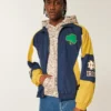 Jacheta universitară Fighting Irish cu imprimeu grafic Jacheta universitară Fighting Irish cu imprimeu grafic
