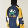 Jacheta universitară Fighting Irish cu imprimeu grafic Jacheta universitară Fighting Irish cu imprimeu grafic
