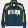 Jacheta universitară Fighting Irish cu imprimeu grafic Jacheta universitară Fighting Irish cu imprimeu grafic