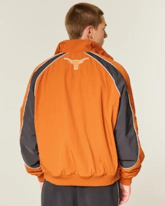 Jacheta windbreaker cu imprimeu Longhorns de la Universitatea din Texas, Austin Jacheta windbreaker cu imprimeu Longhorns de la Universitatea din Texas, Austin