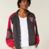 Jacheta windbreaker cu imprimeu Ohio State University Buckeyes Jacheta windbreaker cu imprimeu Ohio State University Buckeyes