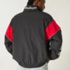 Jacheta windbreaker cu imprimeu Ohio State University Buckeyes