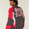Jacheta windbreaker cu imprimeu Ohio State University Buckeyes Jacheta windbreaker cu imprimeu Ohio State University Buckeyes