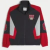 Jacheta windbreaker cu imprimeu Ohio State University Buckeyes Jacheta windbreaker cu imprimeu Ohio State University Buckeyes