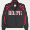 Jacheta windbreaker cu imprimeu Ohio State University Buckeyes Jacheta windbreaker cu imprimeu Ohio State University Buckeyes