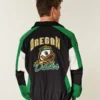 Jacheta windbreaker cu imprimeu University of Oregon Ducks Jacheta windbreaker cu imprimeu University of Oregon Ducks