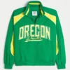 Jacheta windbreaker cu imprimeu University of Oregon Ducks Jacheta windbreaker cu imprimeu University of Oregon Ducks
