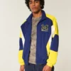 Jacheta windbreaker cu imprimeu Wolverines de la Universitatea din Michigan Jacheta windbreaker cu imprimeu Wolverines de la Universitatea din Michigan