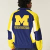 Jacheta windbreaker cu imprimeu Wolverines de la Universitatea din Michigan Jacheta windbreaker cu imprimeu Wolverines de la Universitatea din Michigan