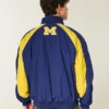 Jacheta windbreaker cu imprimeu Wolverines de la Universitatea din Michigan Jacheta windbreaker cu imprimeu Wolverines de la Universitatea din Michigan