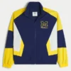 Jacheta windbreaker cu imprimeu Wolverines de la Universitatea din Michigan Jacheta windbreaker cu imprimeu Wolverines de la Universitatea din Michigan