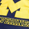 Jacheta windbreaker cu imprimeu Wolverines de la Universitatea din Michigan Jacheta windbreaker cu imprimeu Wolverines de la Universitatea din Michigan