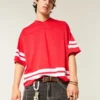 Jersey croit scurt și larg Jersey croit scurt și larg