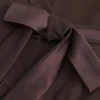 Lansare Holiday Vault Top babydoll din tricot cu satin și legătură în față Lansare Holiday Vault Top babydoll din tricot cu satin și legătură în față