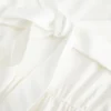 Lansare Holiday Vault Top babydoll din tricot cu satin și legătură în față Lansare Holiday Vault Top babydoll din tricot cu satin și legătură în față