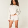 Mini pantaloni scurți din fleece Mini pantaloni scurți din fleece