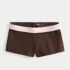 Mini pantaloni scurți din fleece Mini pantaloni scurți din fleece