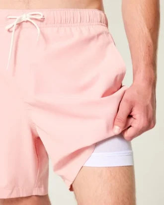 Șort de baie Hawaii Graphic Mid-Thigh Volley