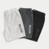 Pachet de 3 pantaloni scurți cu logo până la jumătatea coapsei Pachet de 3 pantaloni scurți cu logo până la jumătatea coapsei