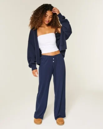 Pantaloni boxer largi Always Cozy Pointelle Pantaloni boxer largi Always Cozy Pointelle