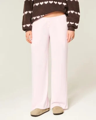 Pantaloni boxer largi Always Cozy Pointelle
