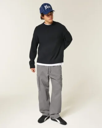 Pantaloni cargo largi