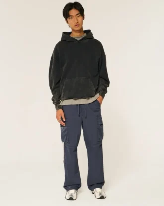 Pantaloni cargo largi