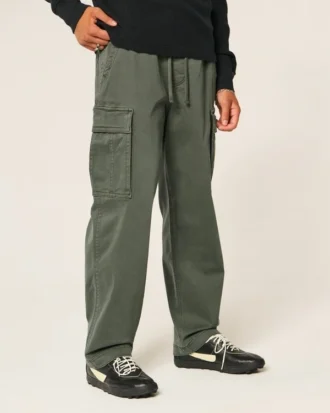 Pantaloni cargo largi