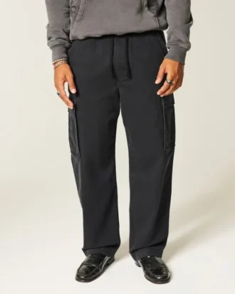 Pantaloni cargo largi