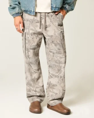 Pantaloni cargo largi