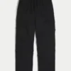 Pantaloni cargo largi, cu elastic Pantaloni cargo largi, cu elastic
