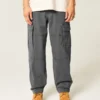 Pantaloni cargo largi pentru skateri Pantaloni cargo largi pentru skateri