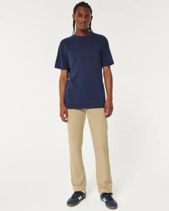 Pantaloni chino drepți