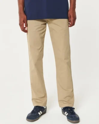 Pantaloni chino drepți
