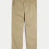 Pantaloni chino drepți Pantaloni chino drepți