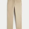 Pantaloni chino drepți slim Pantaloni chino drepți slim