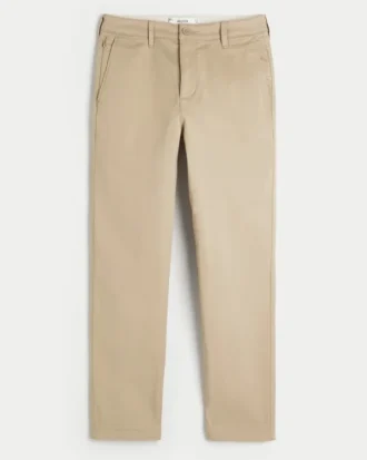 Pantaloni chino drepți slim