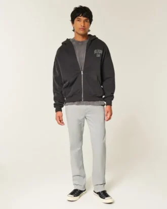 Pantaloni chino drepți slim