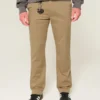 Pantaloni chino drepți slim Pantaloni chino drepți slim