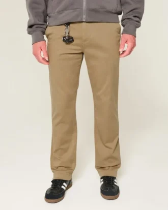 Pantaloni chino drepți slim