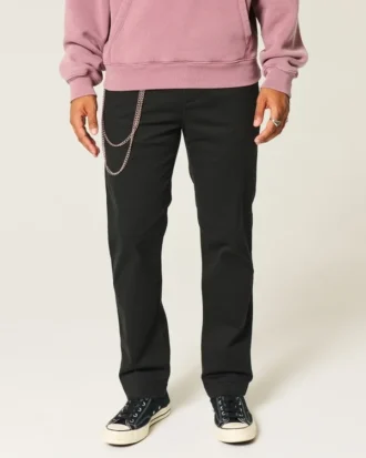 Pantaloni chino drepți slim
