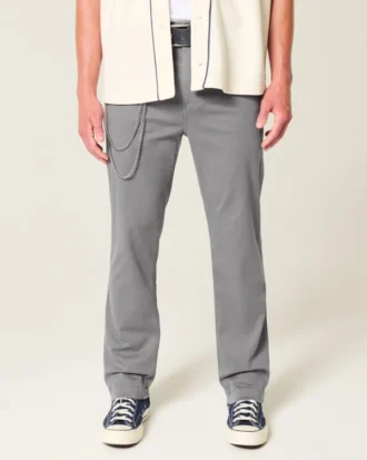 Pantaloni chino drepți slim