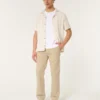 Pantaloni chino drepți slim Pantaloni chino drepți slim